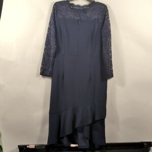 Knittee Navy Lace Dress Size XL